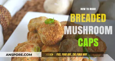 Crispy Breaded Mushroom Caps: Easy Recipe for a Tasty Appetizer