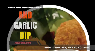 Crispy Breaded Mushrooms Recipe with Creamy Garlic Dip Guide