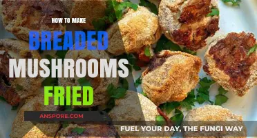 Crispy Golden Breaded Mushrooms: Easy Fried Recipe Guide