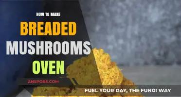 Crispy Oven-Baked Breaded Mushrooms: Easy Recipe for a Perfect Snack