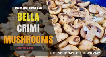 Perfectly Cooked Brown Baby Bella Crimini Mushrooms: Easy Recipe Guide