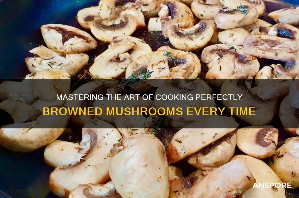how to make brown mushrooms