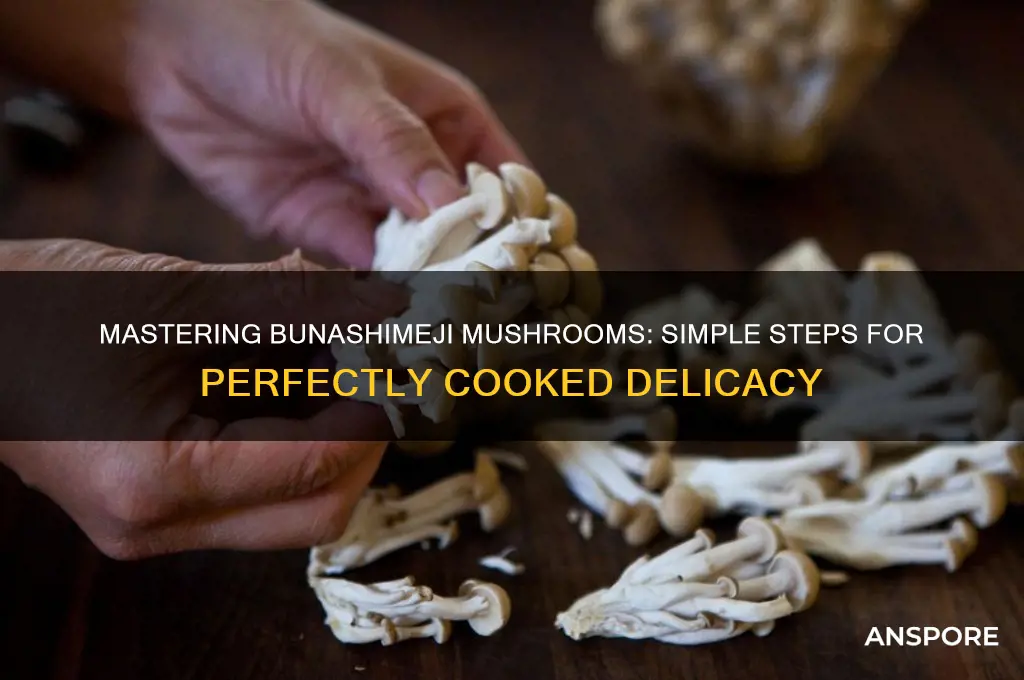 how to make bunashimeji mushrooms