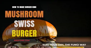 Crafting the Perfect Burger King Mushroom Swiss Burger at Home