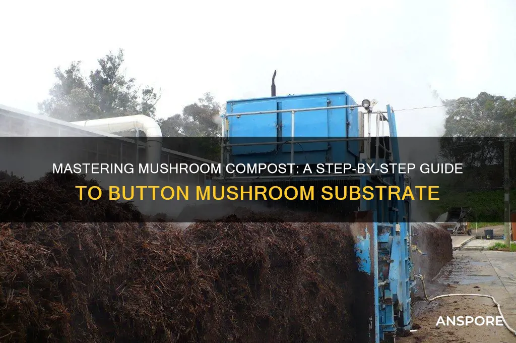 how to make button mushroom compost