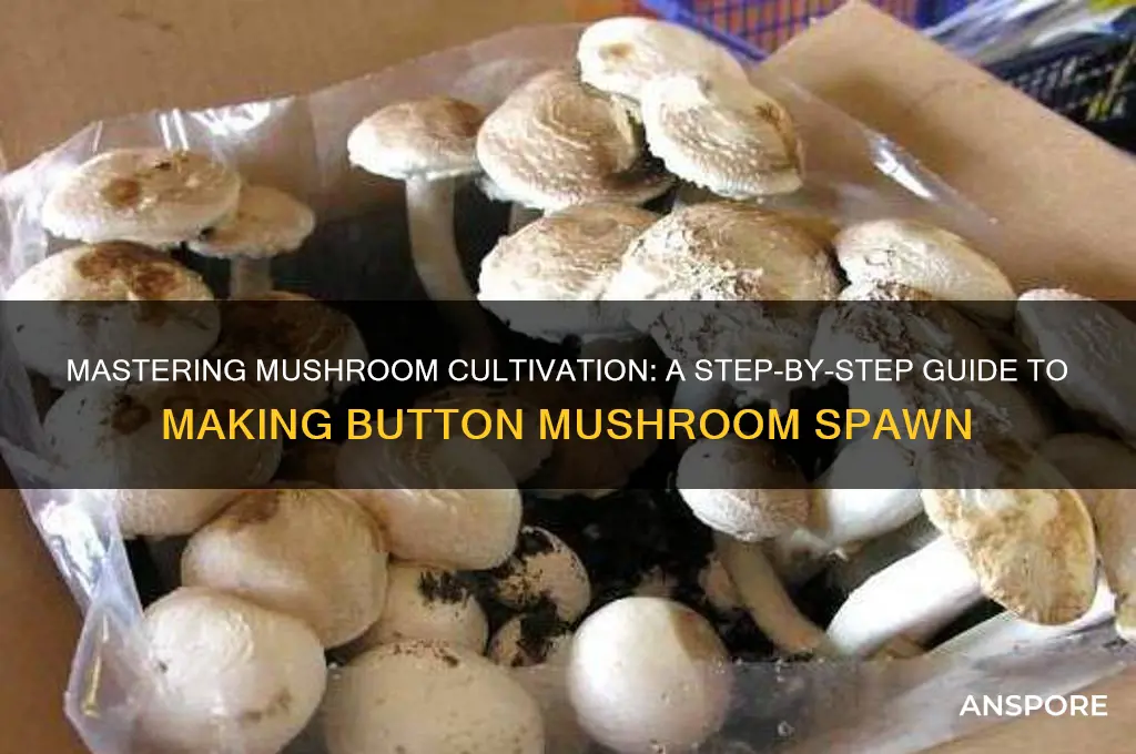 how to make button mushroom spawn