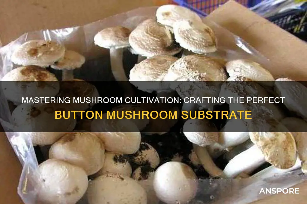 how to make button mushroom substrate