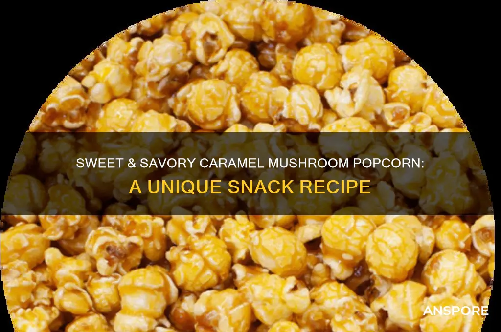 how to make caramel mushroom popcorn