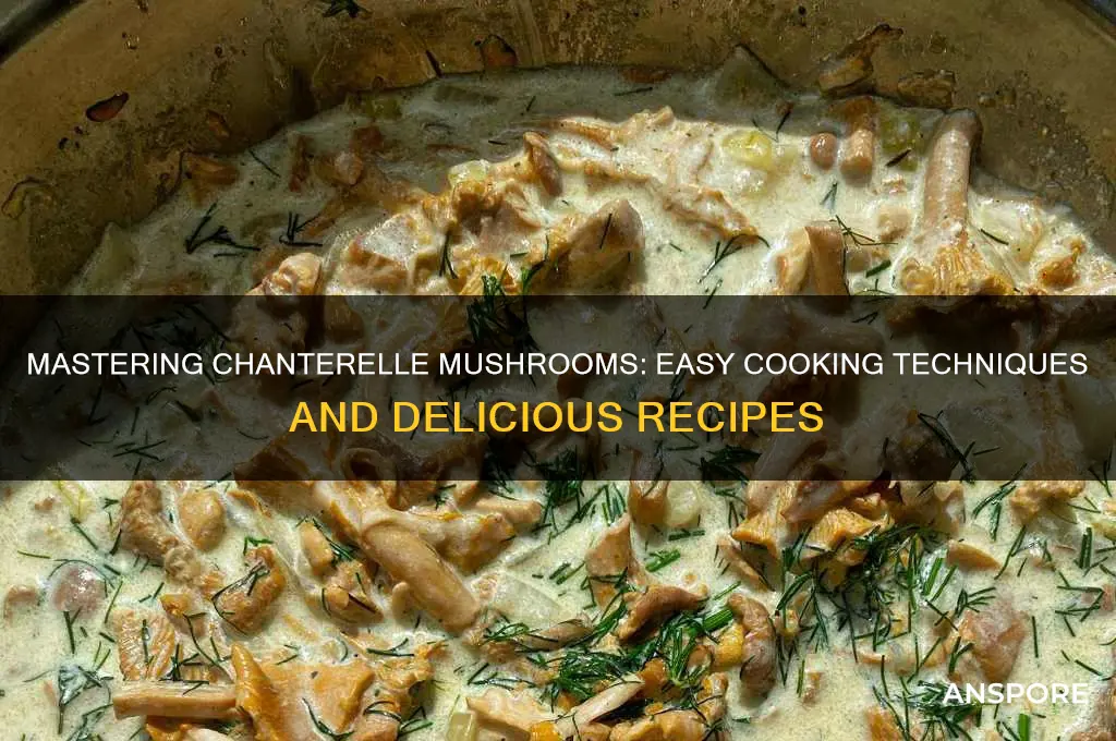 how to make chanterelle mushrooms