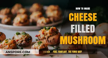 Delicious Cheese-Filled Mushrooms: Easy Recipe for a Tasty Appetizer