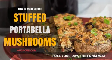 Cheesy Delight: Mastering Cheese-Stuffed Portabella Mushrooms at Home