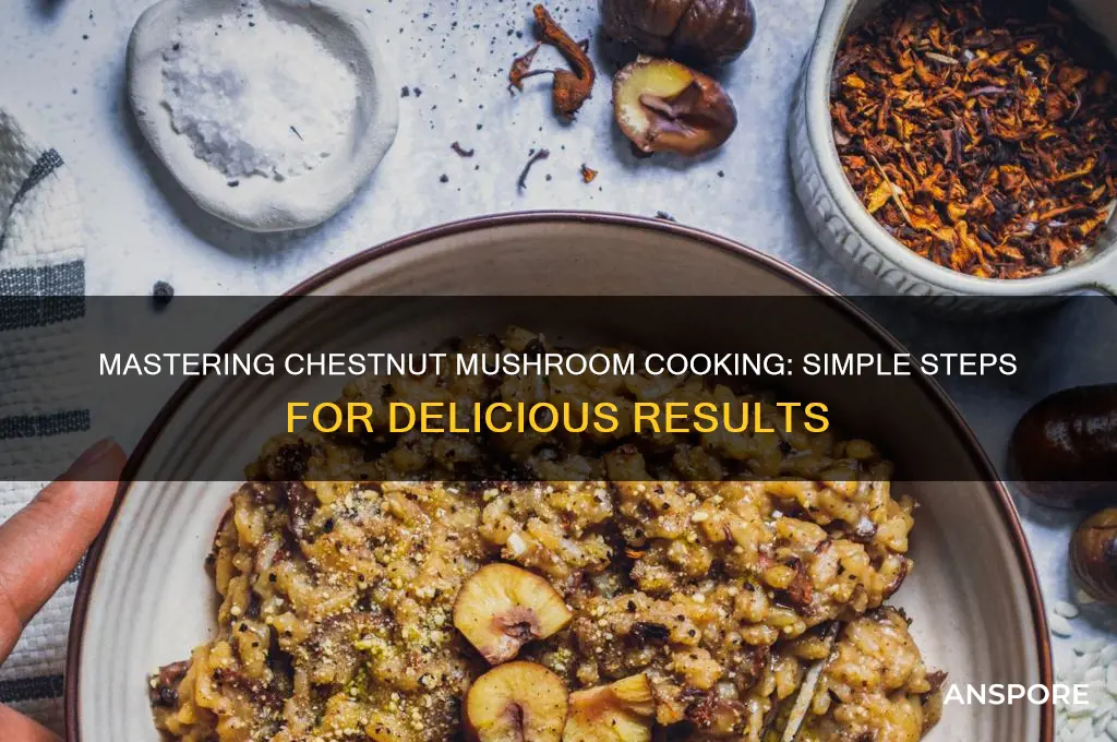 how to make chestnut mushrooms