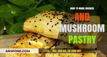 Easy Chicken and Mushroom Pastry Recipe: Flaky, Savory, and Delicious