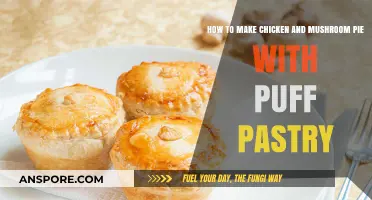 Easy Chicken and Mushroom Pie with Puff Pastry Recipe