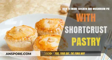 Delicious Chicken and Mushroom Pie with Homemade Shortcrust Pastry Recipe
