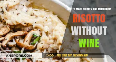 Creamy Chicken Mushroom Risotto: Wine-Free Recipe for Perfect Comfort Food