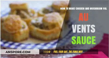 Easy Chicken and Mushroom Vol-au-Vents with Creamy Sauce Recipe