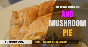 Savory Chicken Leek and Mushroom Pie: Easy Homemade Recipe Guide