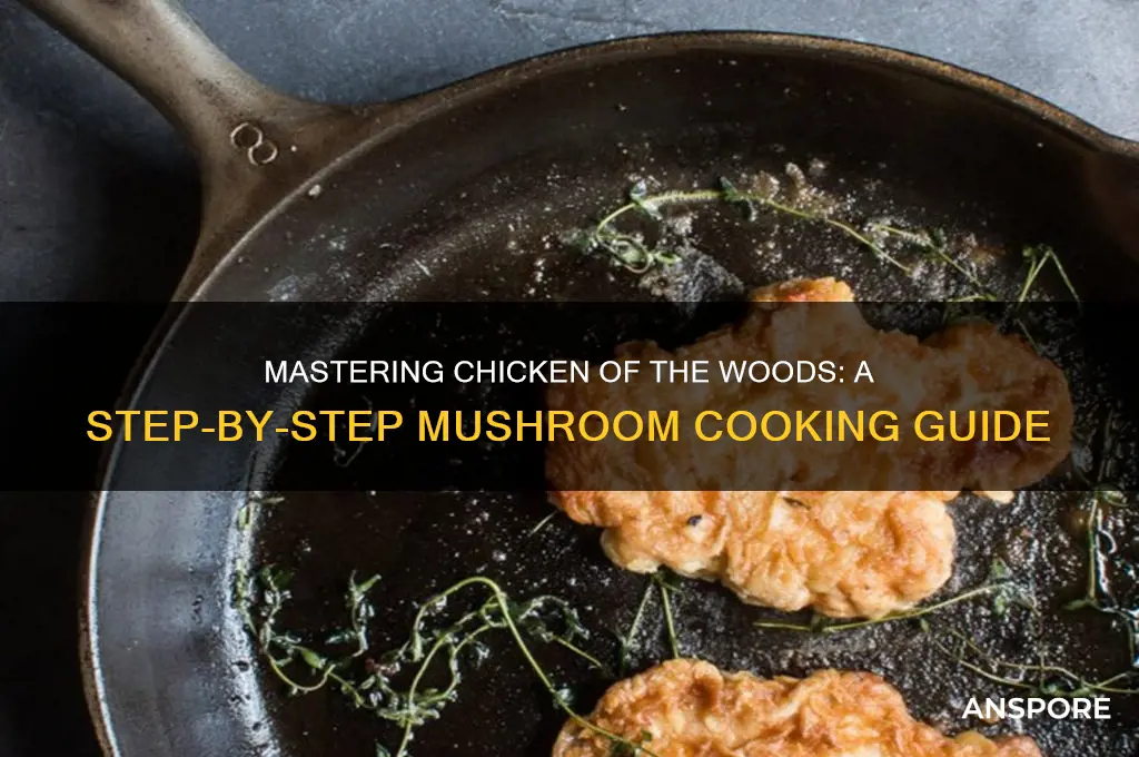 how to make chicken of the woods mushroom