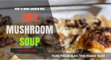 Delicious Chicken Rice and Mushroom Soup Recipe: Easy Homemade Comfort Food