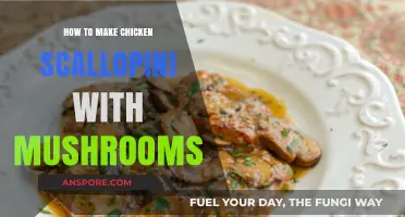 Easy Chicken Scallopini Recipe: Creamy Mushroom Sauce Delight