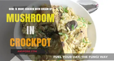 Easy Crockpot Cream of Mushroom Chicken Recipe: Simple & Delicious