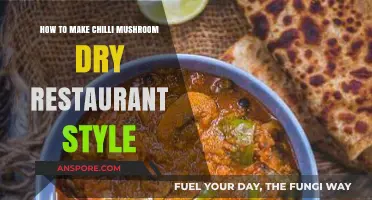 Restaurant-Style Chilli Mushroom Dry Recipe: Spicy, Crispy, and Easy to Make