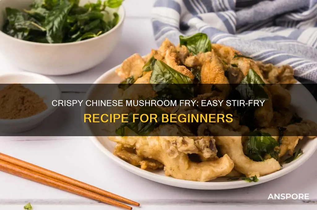 how to make chinese mushroom fry