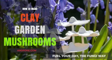 Crafting Whimsical Clay Garden Mushrooms: A Step-by-Step DIY Guide