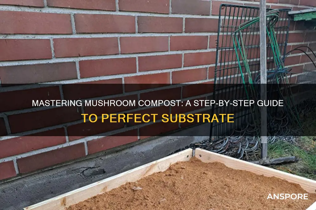 how to make compost for mushroom cultivation