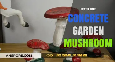 Crafting Whimsical Concrete Garden Mushrooms: A Step-by-Step DIY Guide