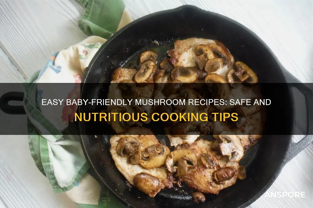 how to make cook mushroom for baby