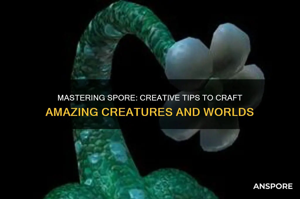 how to make cool stuff in spore