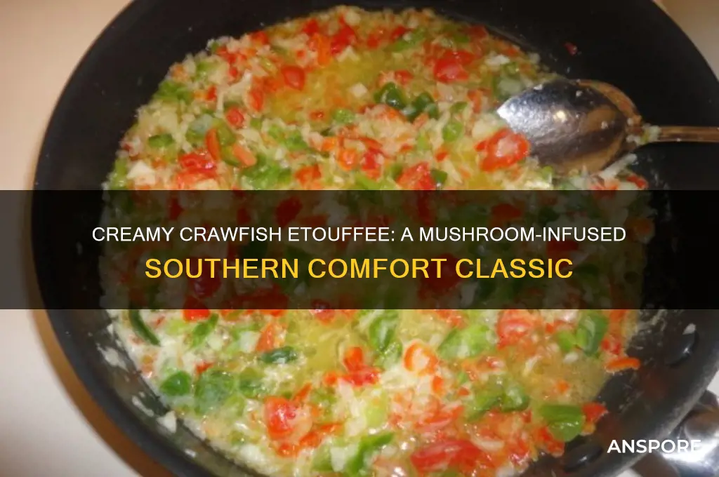 how to make crawfish etouffee with cream of mushroom