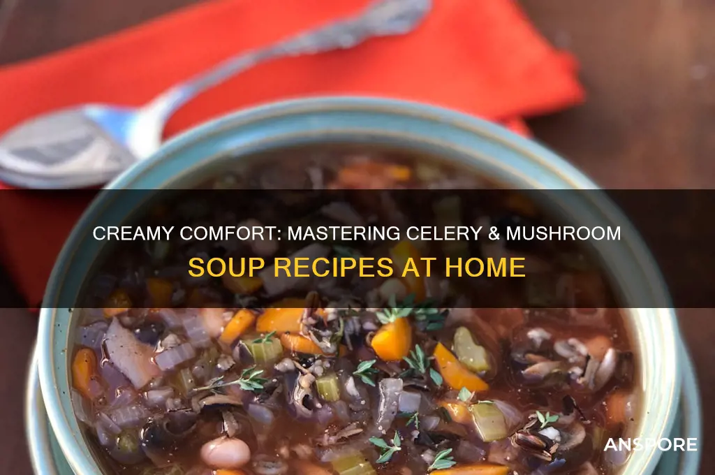 how to make cream of celery or mushroom soup