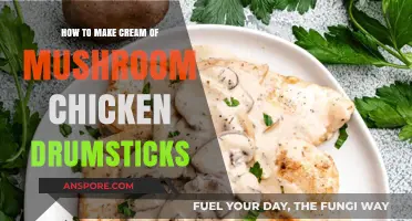 Creamy Mushroom Chicken Drumsticks: Easy Recipe for Juicy Perfection