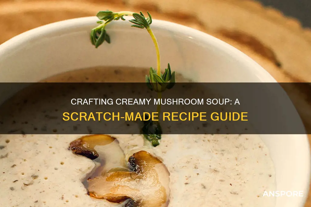 how to make cream of mushroom from scratch