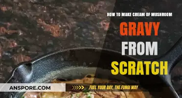 Easy Homemade Cream of Mushroom Gravy Recipe: Scratch-Made Perfection