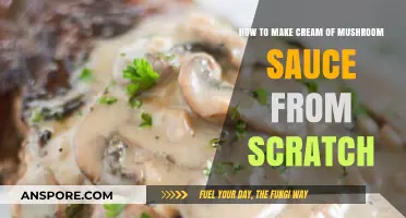 Crafting Creamy Mushroom Sauce: A Simple Scratch Recipe Guide