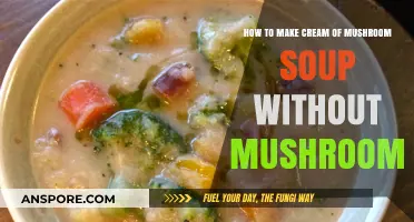 Creamy Mushroom-Free Soup: A Delicious Alternative Recipe to Try