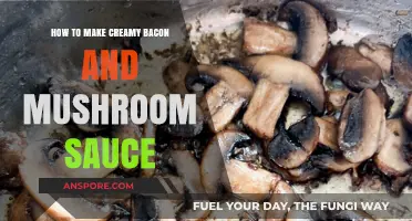 Creamy Bacon & Mushroom Sauce: Easy Recipe for Rich Flavor