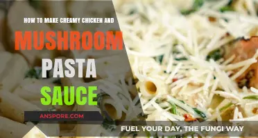 Creamy Chicken Mushroom Pasta Sauce: Easy Homemade Recipe Guide