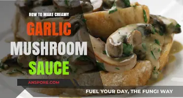 Creamy Garlic Mushroom Sauce: Easy Recipe for Rich, Flavorful Dishes