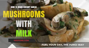 Creamy Garlic Mushrooms Recipe: Easy Milk-Based Sauce Guide
