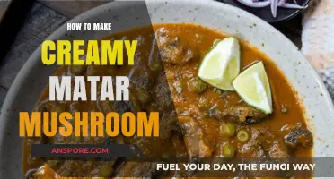 Creamy Matar Mushroom Recipe: Easy Steps for Rich, Flavorful Delight