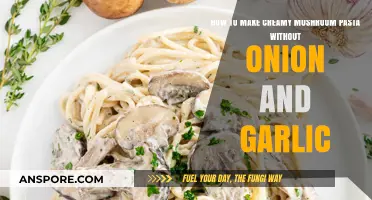 Creamy Mushroom Pasta Recipe: Onion-Free, Garlic-Free, Flavor-Packed Dish