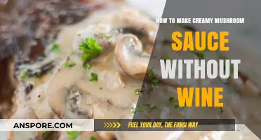 Creamy Mushroom Sauce Recipe: Wine-Free, Rich, and Easy to Make