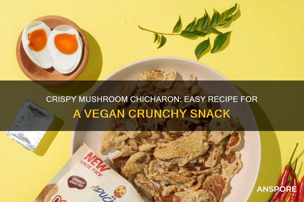 how to make crispy mushroom chicharon