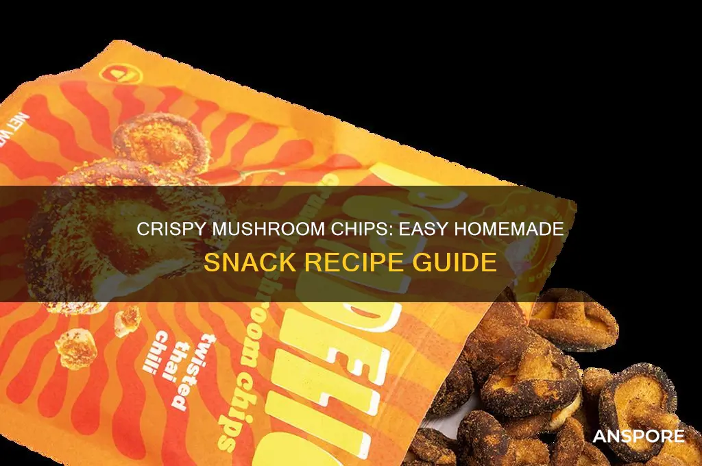 how to make crispy mushroom chips
