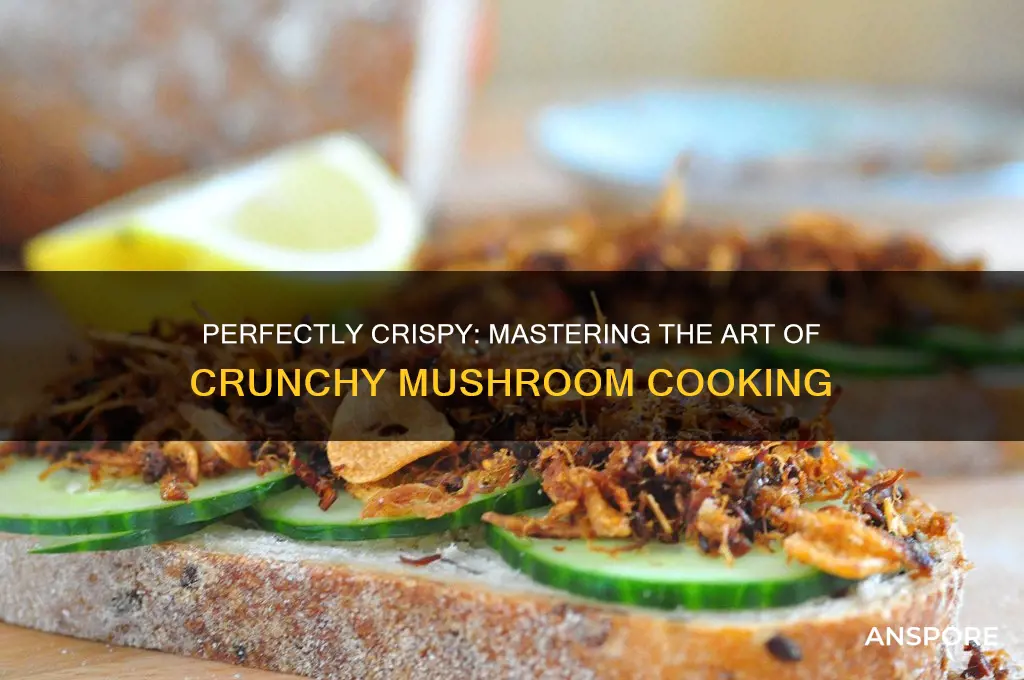 how to make crunchy mushroom